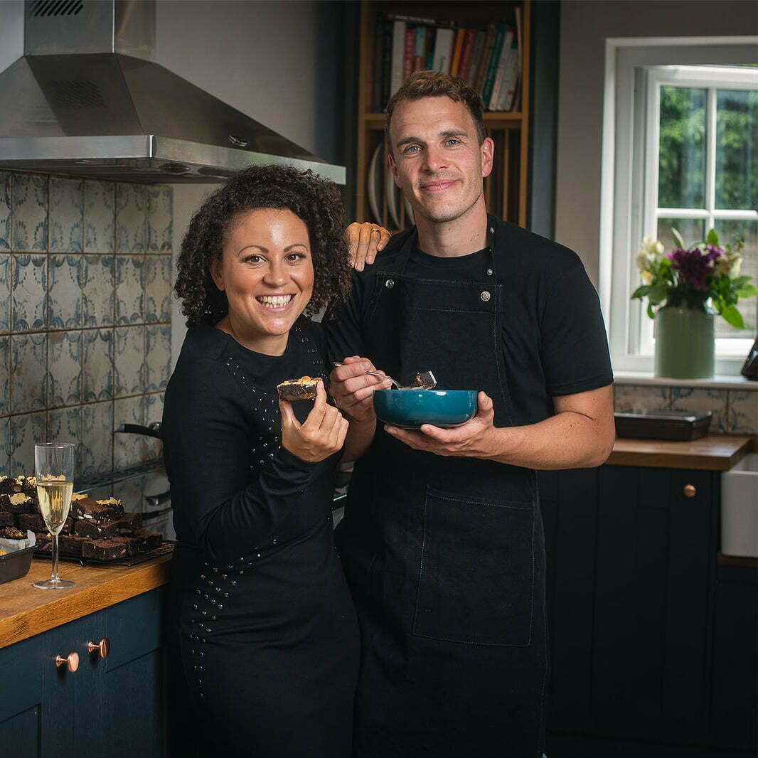 Charlotte and Luke of Brownie and the Bean