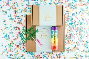 Birthday Party in a Box with confetti