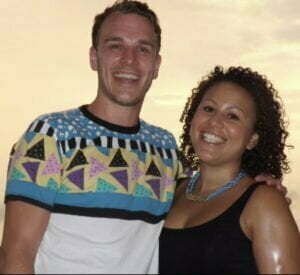 Charlotte and Luke on holiday in Mauritius