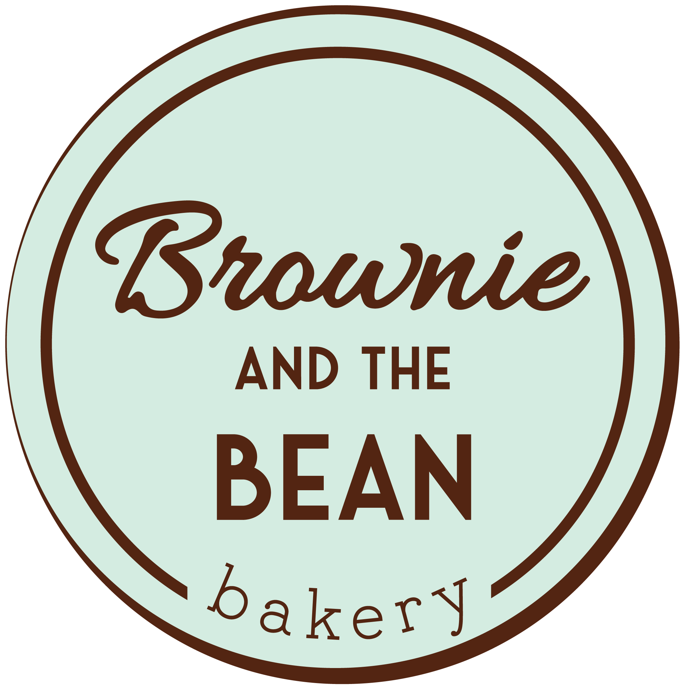 Brownie and the Bean Bakery Logo